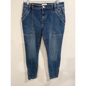 Wrangler Boot Cut Jeans Women's 18x32 Blue Denim Stretch Medium Wash 5 Pocket‎